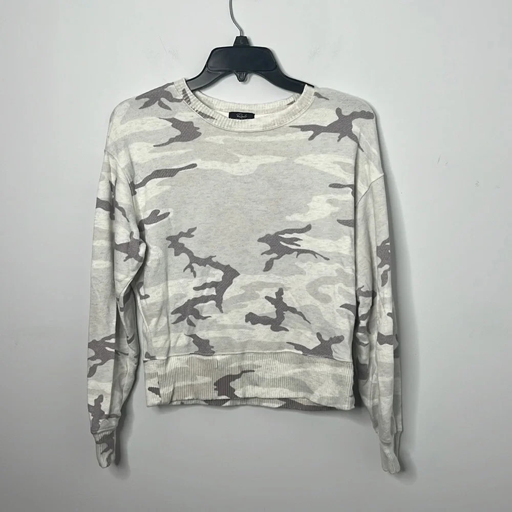 Rails Ramona Camo Pullover Sweater - Picture 2 of 8